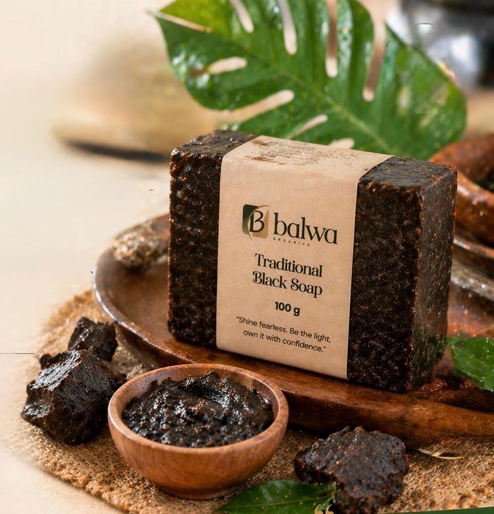 Traditional Black Soap 100g